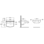 Walrus WR-260019.1 單孔半櫃面盆 - 歐洲設計，多項認證