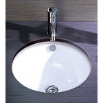 Walrus WR-220108 圓形檯底盆 - 簡約設計，白色外觀