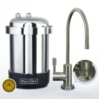 WaterChef U9000-BN 櫥下型淨水系統 (鎳鋼)