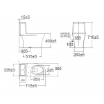 INAX C2530300-IMN21 一體式座廁 (3.0L/4.2L)