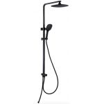 Well Bloom Italy WL64003PB 純黑系列 轉駁式雨淋花灑套裝 (黑色)