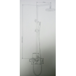 Well Bloom Italy 7012C 700系列雨淋花灑套裝