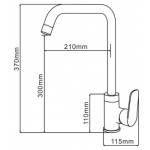 Well Bloom Italy 4SET165APB 165系列純黑色4件龍頭優惠套裝