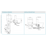 Rigel Rimless WO9030FA特短自由咀連體座廁：無框設計，旋轉沖水，適合小空間