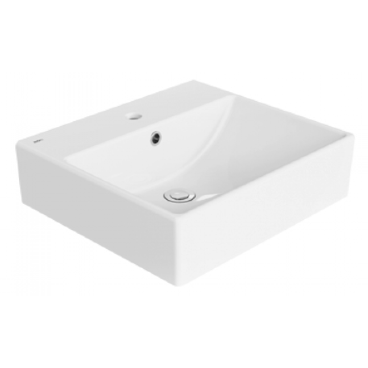 Rigel LS8090座檯洗手盆：高光表面，玻璃瓷材質，易於清潔