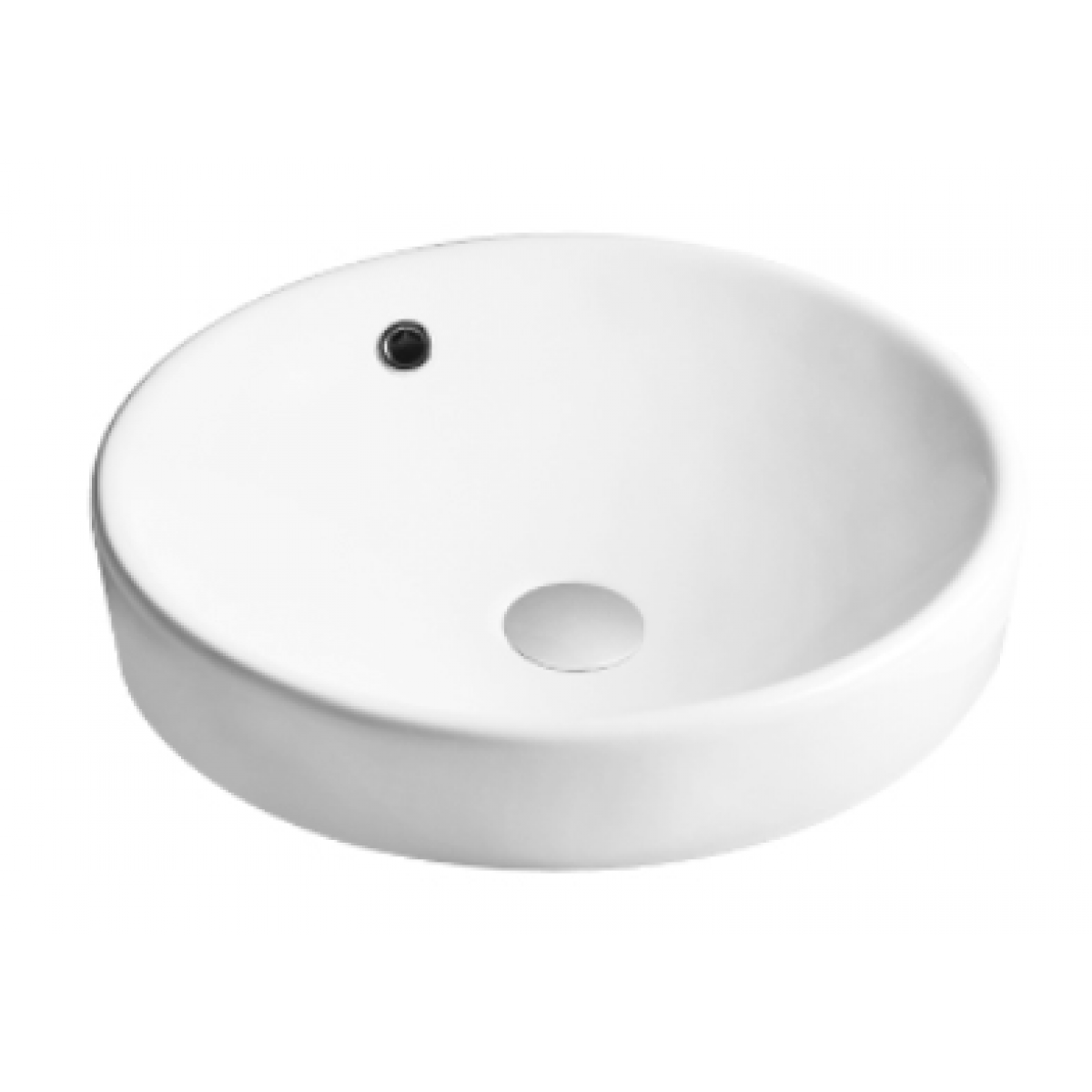 Rigel LV5058浴室洗手盆：高光表面，玻璃瓷材質，易清潔