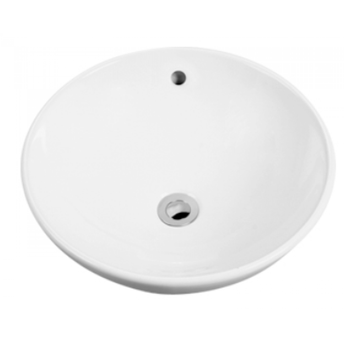 Rigel LS1280座檯洗手盆：高光表面，玻璃瓷材質，易於清潔