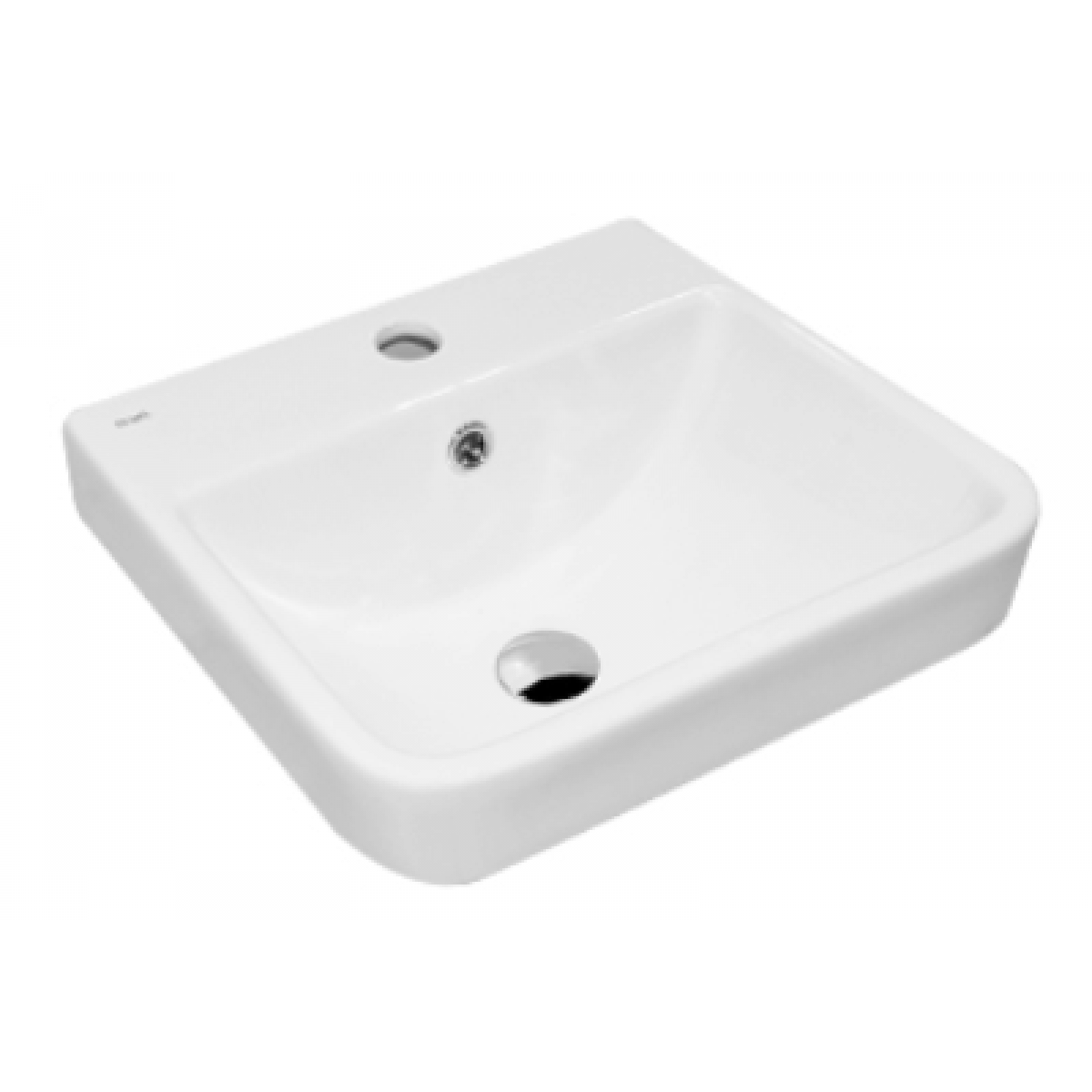 Rigel LH40991小童用掛牆洗手盆：高光表面，玻璃瓷材質，易於清潔