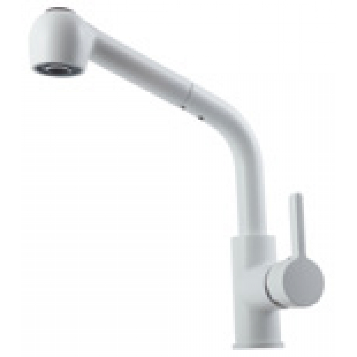 Kitco CLH345-1WH 抽拉式水龍頭 (白色)