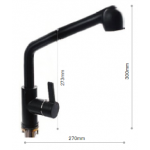 Kitco CLH345-1WH 抽拉式水龍頭 (白色)