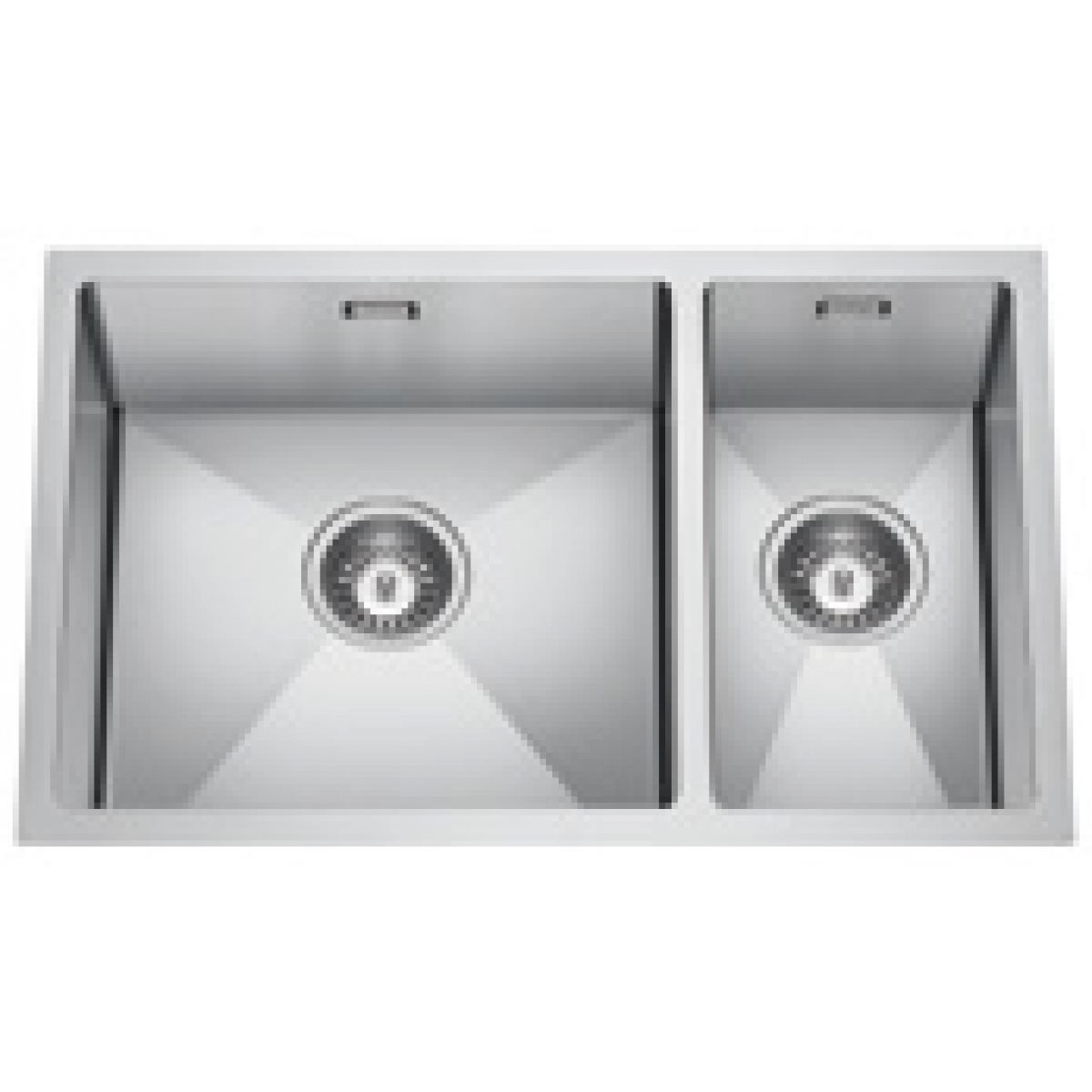 Kitco R10-4468 不鏽鋼雙盆 (台上/台下兩用)