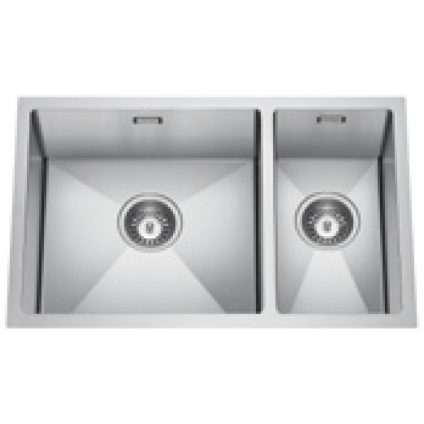 Kitco R10-4468 不鏽鋼雙盆 (台上/台下兩用)