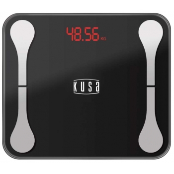 Kusa WS-100-BK 高精度數字智能體重脂肪磅 (帶APP) (黑色)