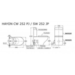 TOTO CW252PJ Rimless 自由咀分體座廁 (配油壓廁板)
