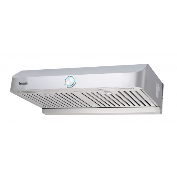 【展銷品】Baumatic BE712X 超強力不銹鋼抽油煙機 - 70厘米，1300m³/h排風量，電熱除油
