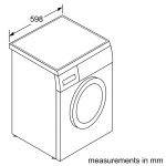 【已停產】Siemens 西門子 WU10P260HK 8.0公斤 1000轉 前置式洗衣機