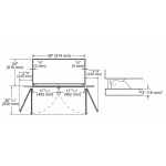Siemens CI36TP02L 西門子 518公升 嵌入式雙門雪櫃：A++級節能，自動製冰，hyperFresh保鮮