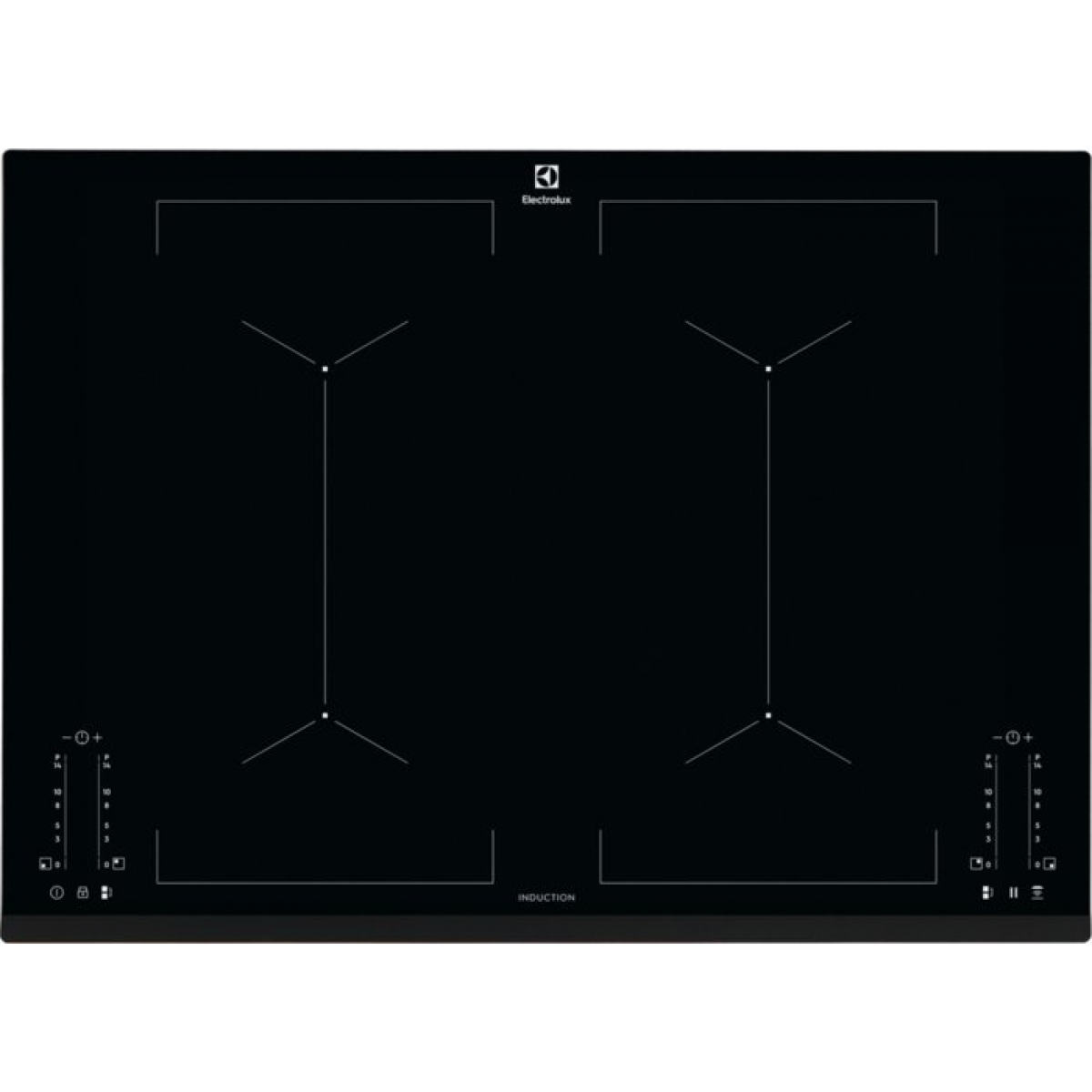 Electrolux 伊萊克斯 EIV744 71cm 嵌入式電磁爐 橋接功能