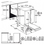 Electrolux 伊萊克斯 EEA22100L 45cm 嵌入式洗碗碟機 9套