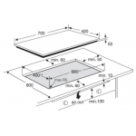 Electrolux 伊萊克斯 EHI7280BB 70cm 嵌入式雙頭電磁爐 3400W