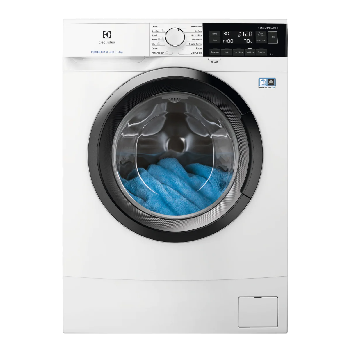 Electrolux 伊萊克斯 EW6S3726BL 7公斤 1200轉 纖薄蒸氣洗衣機