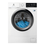 ELECTROLUX EW6S3726BL 7.0kg 1200rpm Inverter Compact Washing Machine with Vapour Function