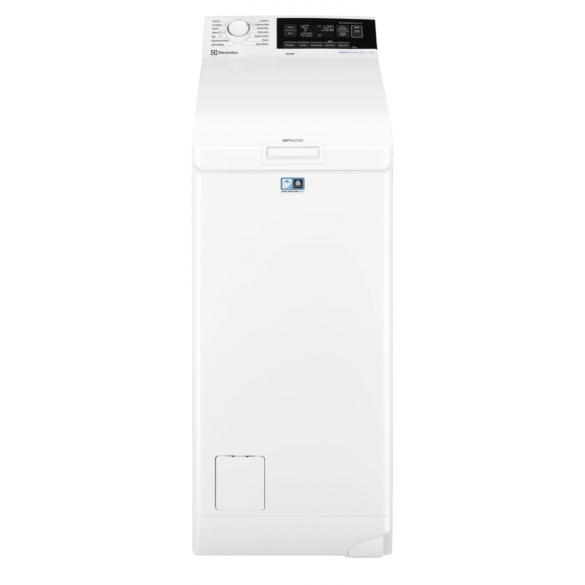 Electrolux 伊萊克斯 EW6T3622AF 6公斤上置式洗衣機 (蒸氣防敏, 1200轉, 14分鐘快洗)