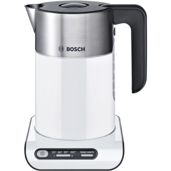 【已停產】Bosch TWK8631GB 1.5公升 電熱水壺 (白色/煤灰色)