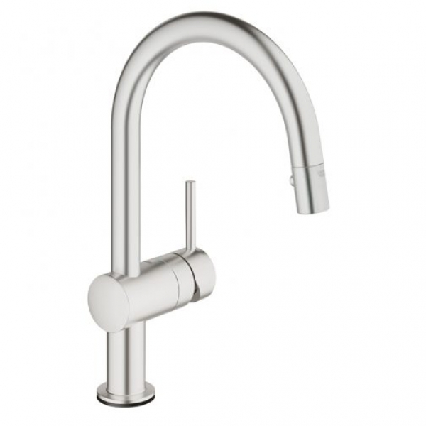Grohe 31358DC1 Minta Touch 輕觸式感應不鏽鋼廚房龍頭