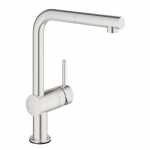 Grohe Minta Touch 31360DC1 輕觸式感應廚房龍頭 L型出水管連可拉出式花灑噴咀 不鏽鋼