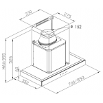 太平洋 Pacific PR-6108-U70S 70CM煙囪式抽油煙機：2800轉摩打、玻璃面板、台灣製造