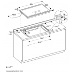 Gaggenau CX482110 80厘米嵌入式全區電磁爐 (TFT觸控)