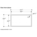 Gaggenau CX482110 80厘米嵌入式全區電磁爐 (TFT觸控)