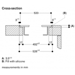Gaggenau CX482110 80厘米嵌入式全區電磁爐 (TFT觸控)