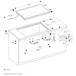 Gaggenau VI482113 80厘米嵌入式電磁爐 (Vario 400 系列)