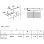 Kuppersbusch EKI8940.1BCF 80厘米 7.4kW 嵌入式四頭電磁爐 - 橋接功能