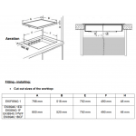 Kuppersbusch EKI8940.1ED 80厘米 7.4kW 嵌入式四頭電磁爐