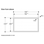 GAGGENAU CI283103 80厘米 嵌入式5頭電磁爐：Flex烹飪區與Twist-Pad控制