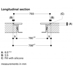 GAGGENAU CI283103 80厘米 嵌入式5頭電磁爐：Flex烹飪區與Twist-Pad控制