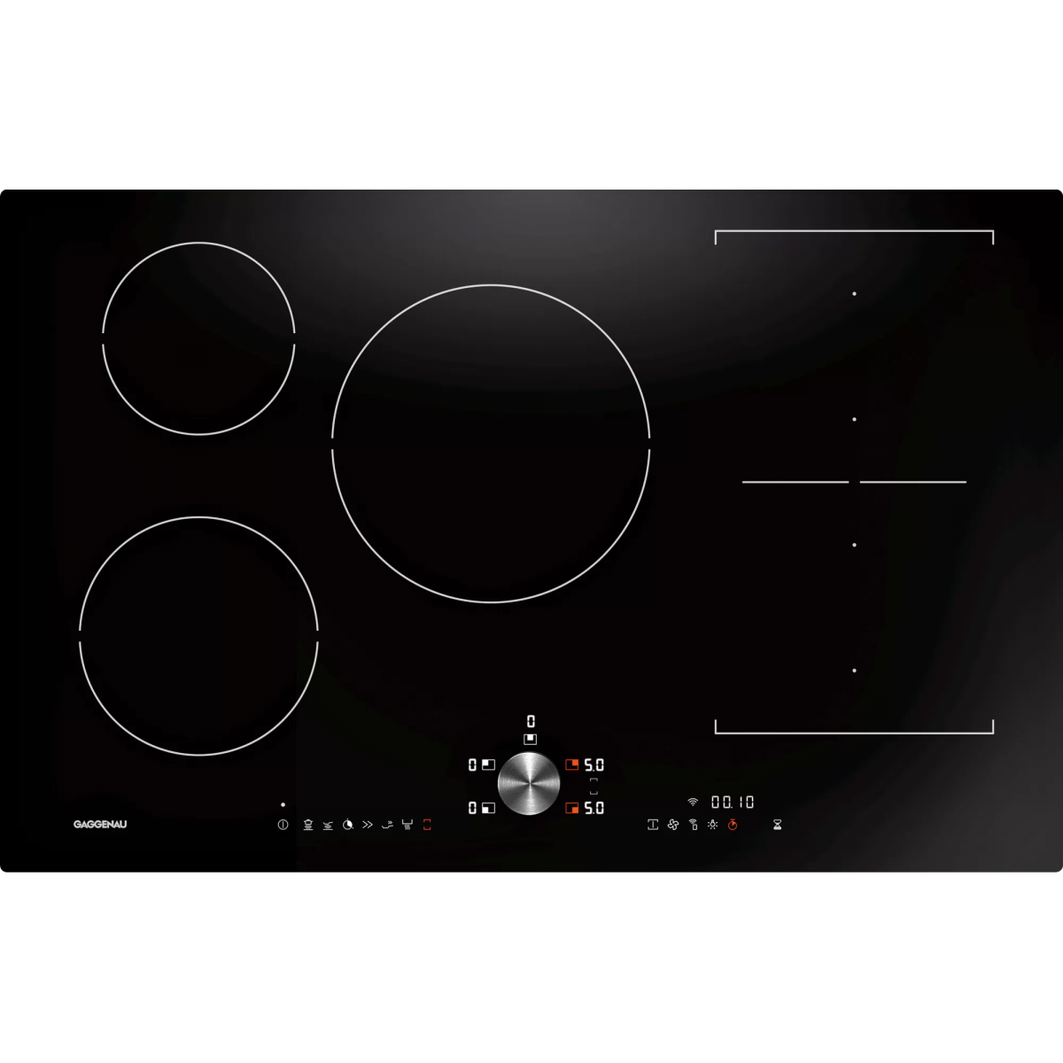 Gaggenau CI283102 80厘米嵌入式電磁爐：無邊框設計，Flex功能，17段功率控制