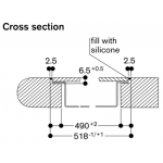 Gaggenau CI283102 80厘米嵌入式電磁爐：無邊框設計，Flex功能，17段功率控制