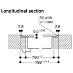 Gaggenau CI283102 80厘米嵌入式電磁爐：無邊框設計，Flex功能，17段功率控制