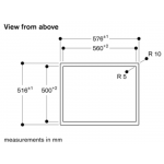 GAGGENAU CI262105 60厘米 Flex 嵌入式電磁爐 (Twist-Pad控制)