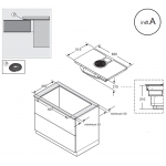 Elica NIKOLATESLA 83厘米嵌入式電磁爐 (連下吸式抽油煙機)