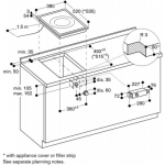 Gaggenau VI414110 38厘米 嵌入式單頭電磁爐 - 火力推進與鍋具自動擴大功能