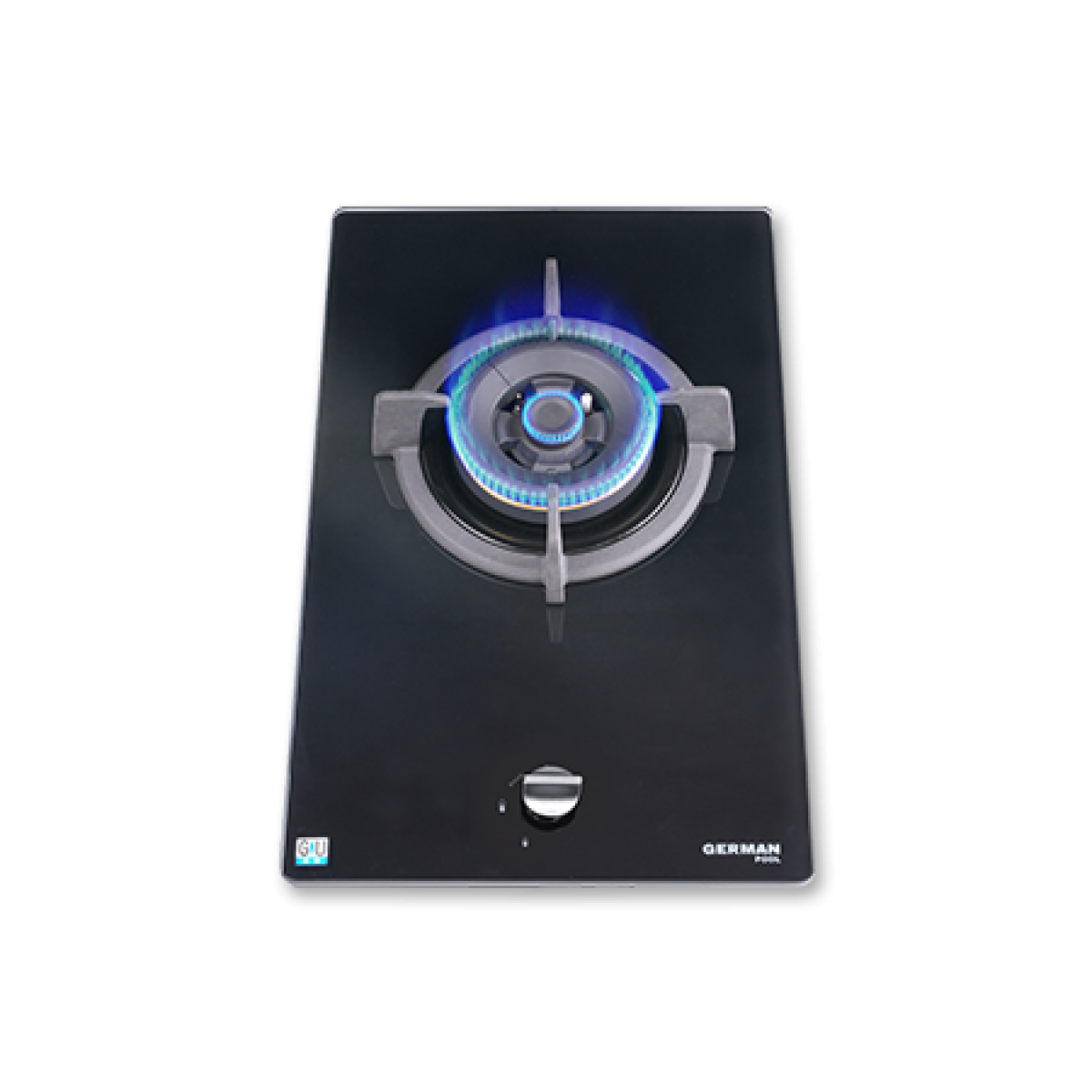 GERMAN POOL 德國寶 GP13-1-TG 嵌入式煤氣爐：6.0kW單頭火力，鋼化玻璃