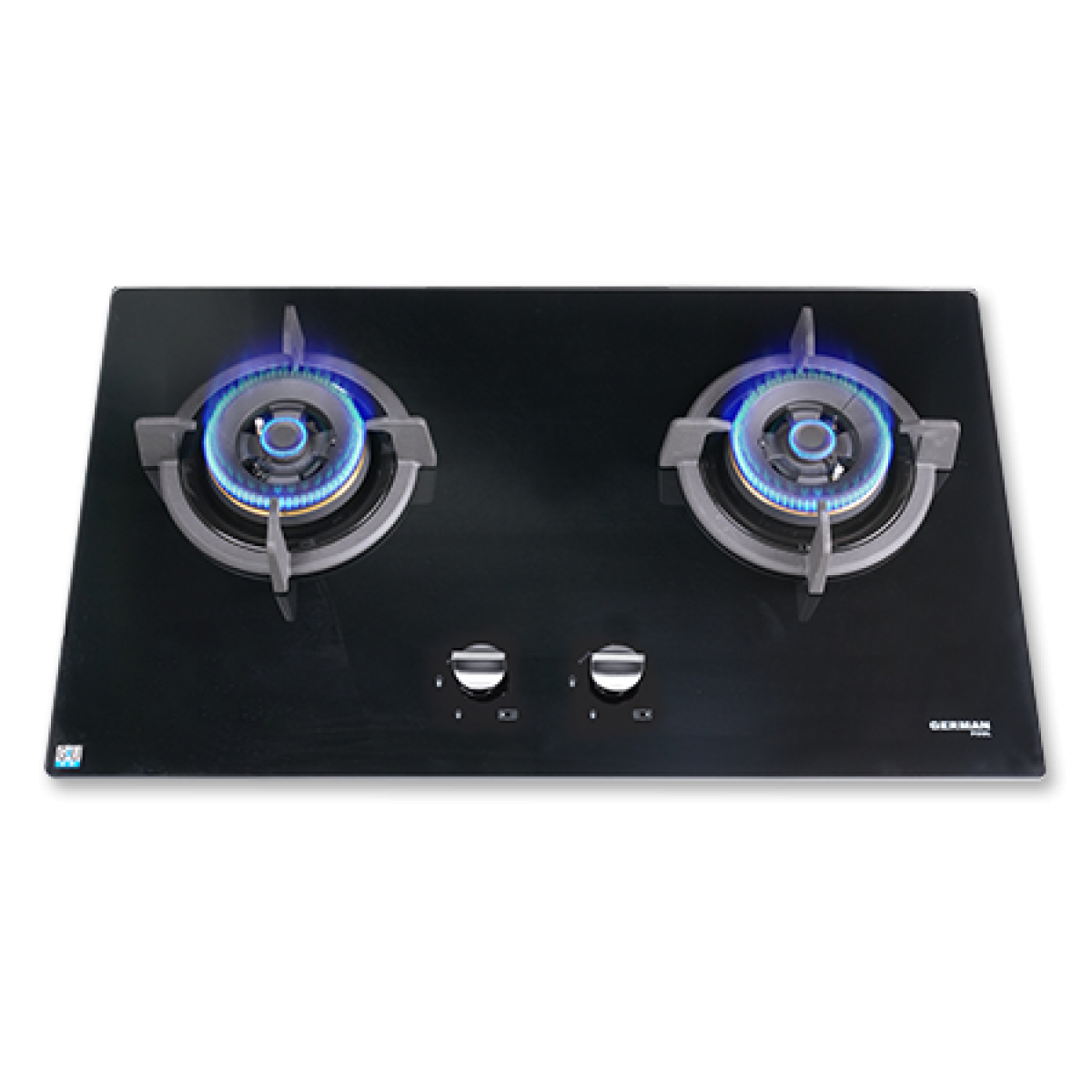 GERMAN POOL 德國寶 GP13-2-TG 嵌入式煤氣煮食爐 | 6000W強勁火力、安全熄火保護、易潔設計