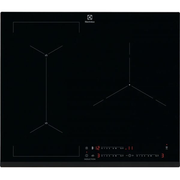 Electrolux 伊萊克斯 EIS62341 60cm 嵌入式3頭電磁爐｜SenseBoil® 自動沸騰 | Hob2Hood® 連動 | 德國製造