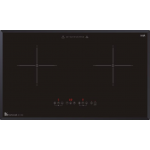 Garwoods 英國樂思 EC-2968 GY 75厘米 嵌入式雙頭電磁爐 (拉絲鉛灰玻璃)