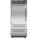 Sub-Zero ICBPRO3650 596公升 嵌入式不鏽鋼實體門雪櫃